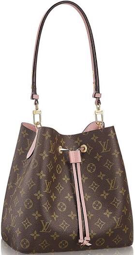 Louis Vuitton Bolsa Neo Noe Rosa - $ 3,300.00 en Mercado Libre