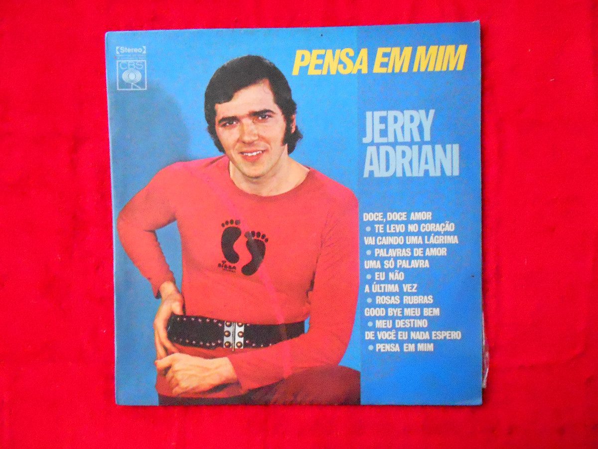 Resultado de imagem para capas de LP do jerry adriani