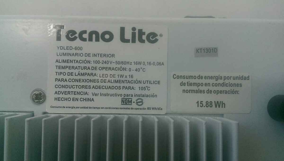 Luminaria Led Empotrable Tecnolite 16w Plafon Cálido Envíogr $ 875 00 en Mercado Libre Luminaria Led Empotrable Tecnolite 16w Plafon Cálido Envíogr $ 875 00 en Mercado Libre