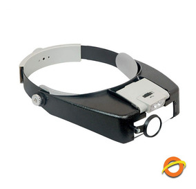 Lupa Lupa Gafas Giratorio Cabeza Ajustable Herramienta De Relojero Base Pesada