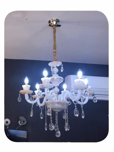 Lustre Em Sala De Estar ~ Lustre Candelabro Em Cristal Pendente 6 Braços Sala De Estar R$ 806 Lustre Em Sala De Estar ~ Lustre Candelabro Em Cristal Pendente 6 Braços Sala De Estar R$ 806