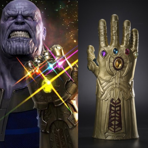 Luva Thanos Cosplay Guerra Infinita Joias Do Infinito 