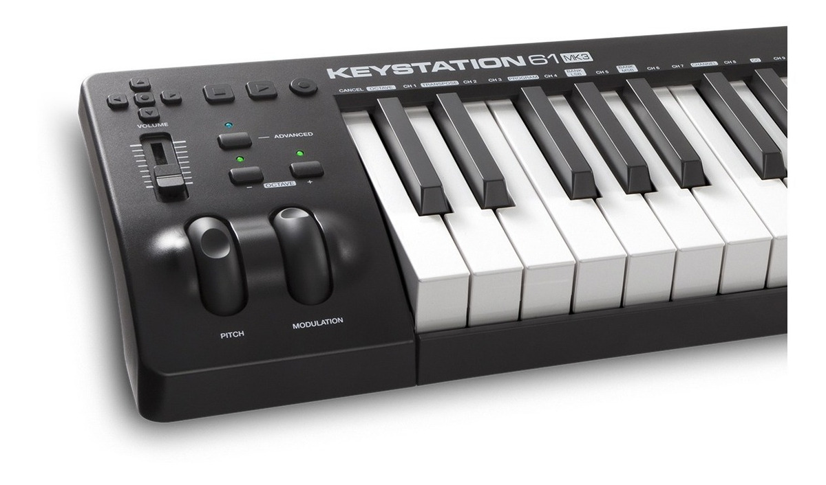 M-audio Keystation 61 Mk3 Controlador Usb Lançamento 2019 - R ...