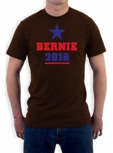 M Brown Bernie Sanders 2016 Elecciones Camiseta Pol 0480