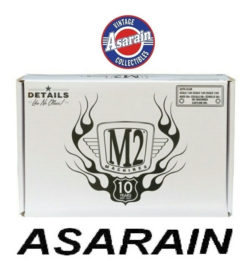 M2 Auto Club 10 Years 1957 Bel Air Chase Collector Box 1 64 R M2 Auto Club 10 Years 1957 Bel Air