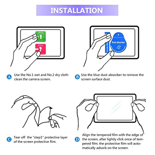 3 Clear LCD Protectores de Pantalla Saver para Cámara Panasonic Lumix DMC LX15