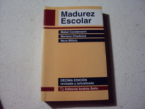 Libro Madurez Escolar Mabel Condemarin Pdf
