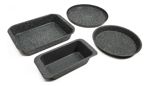 maestro de cocina-set granitox4 accesorios horno antiadhente