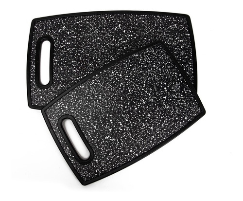 maestro de cocina - set x2 tabla para picar granito