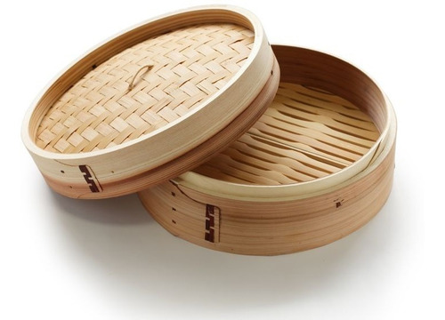 maestro de cocina-set x2 vaporeras desmontables bambu 1 piso