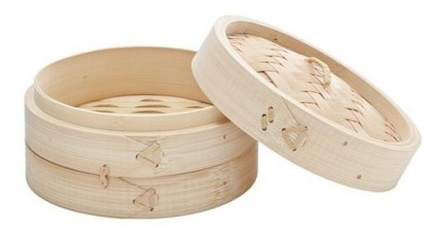maestro de cocina-set x2 vaporeras desmontables bambu 1 piso