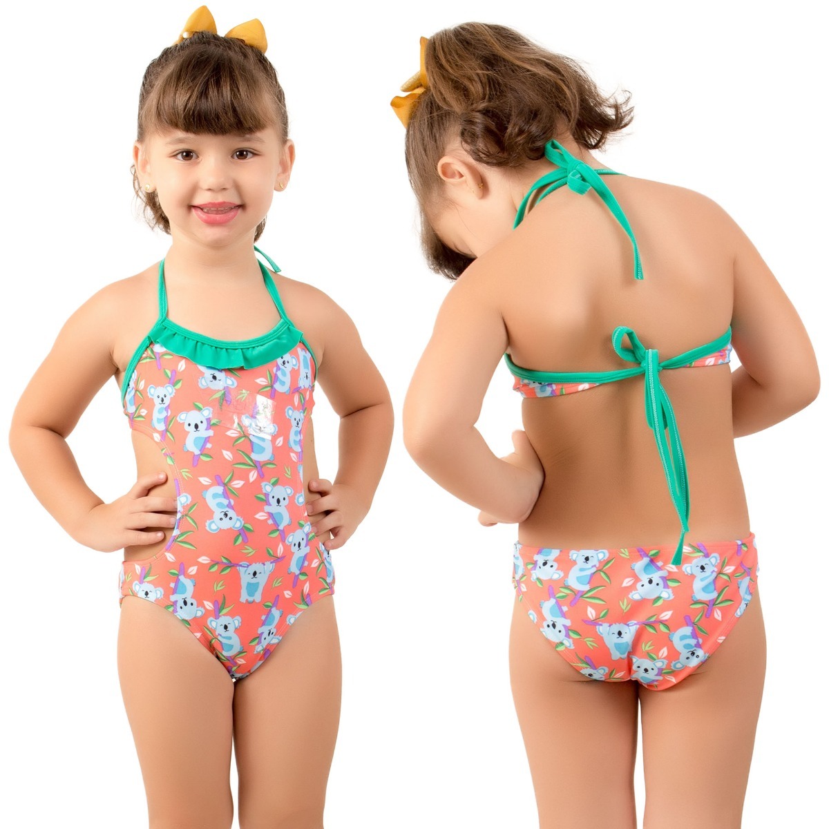 roupa de praia infantil feminina