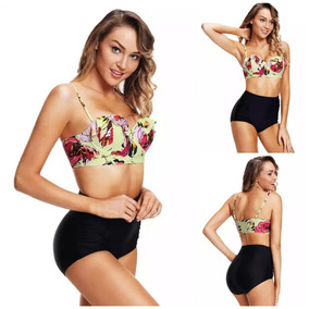 3xl Mallas Bikini De Tiro Alto Dama lTFK1J3c