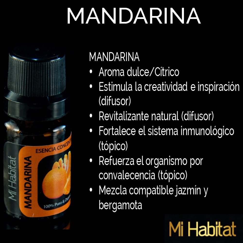 Beneficios del aceite esencial de mandarina en el organismo Beneficios del aceite esencial de mandarina en el organismo