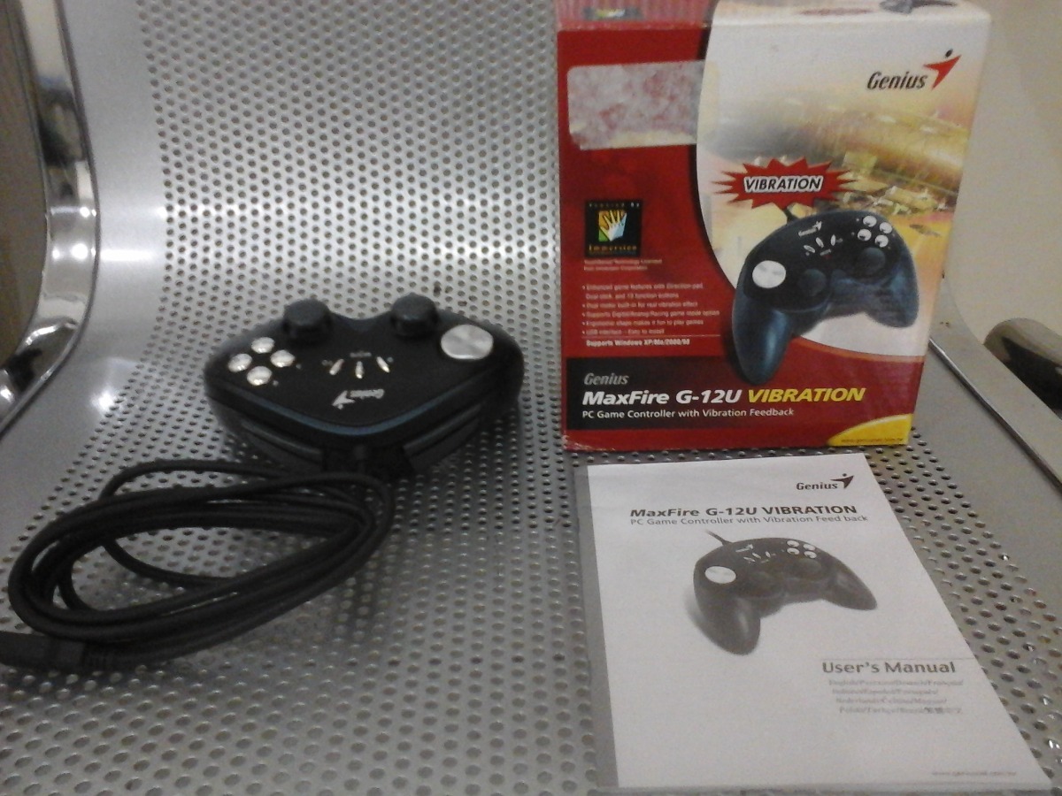 Genius MaxFire G-12U Vibration Game Pad 64x New Driver: Genius MaxFire G-12U Vibration Game Pad