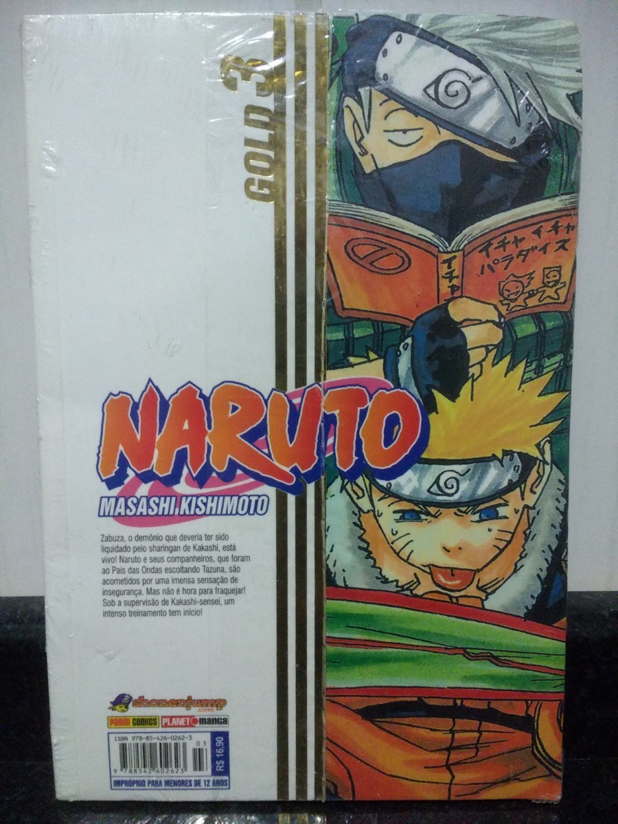 Manga Naruto Livro Secreto Do Guerreiro Lacrado Panini Rjhm