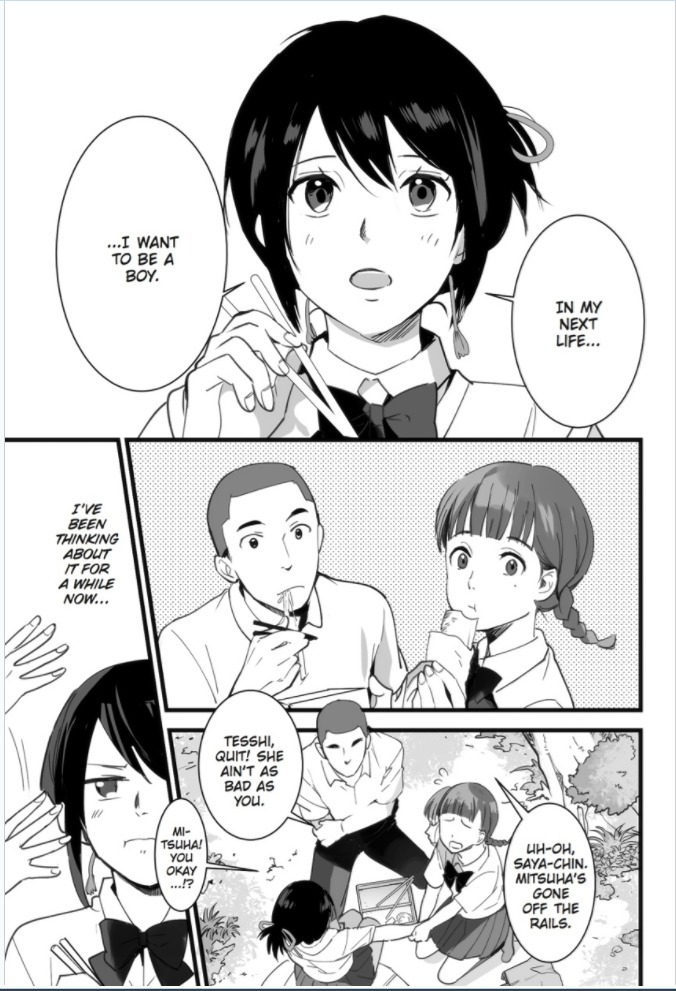 The Shop With No Name Manga Mangá - Your Name - Volume 1 (inglês) - R$ 98,00 em Mercado Livre
