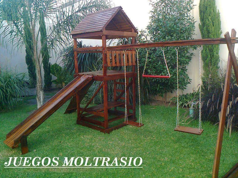 casas de madera juegos infantiles