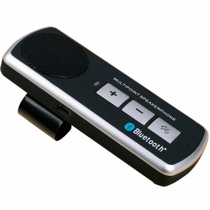 Manos Libres Bluetooth Universal Con Altavoz Para Auto Manos Libres Bluetooth Universal Con Altavoz Para Auto