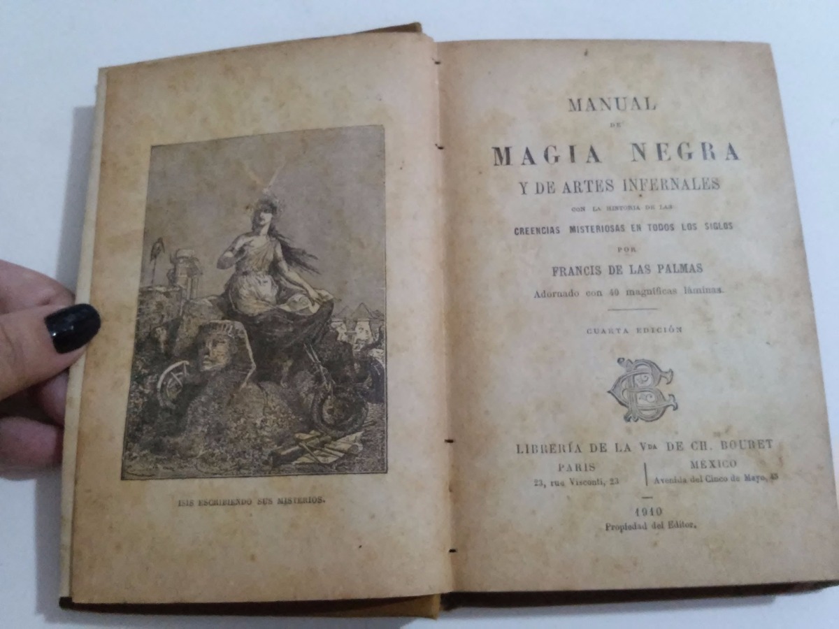 manual de magia Manual de magia moderna.