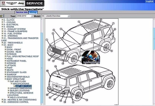 Manual De Reparación Jeep Liberty 2008-2013 - $ 79.00 en Mercado Libre