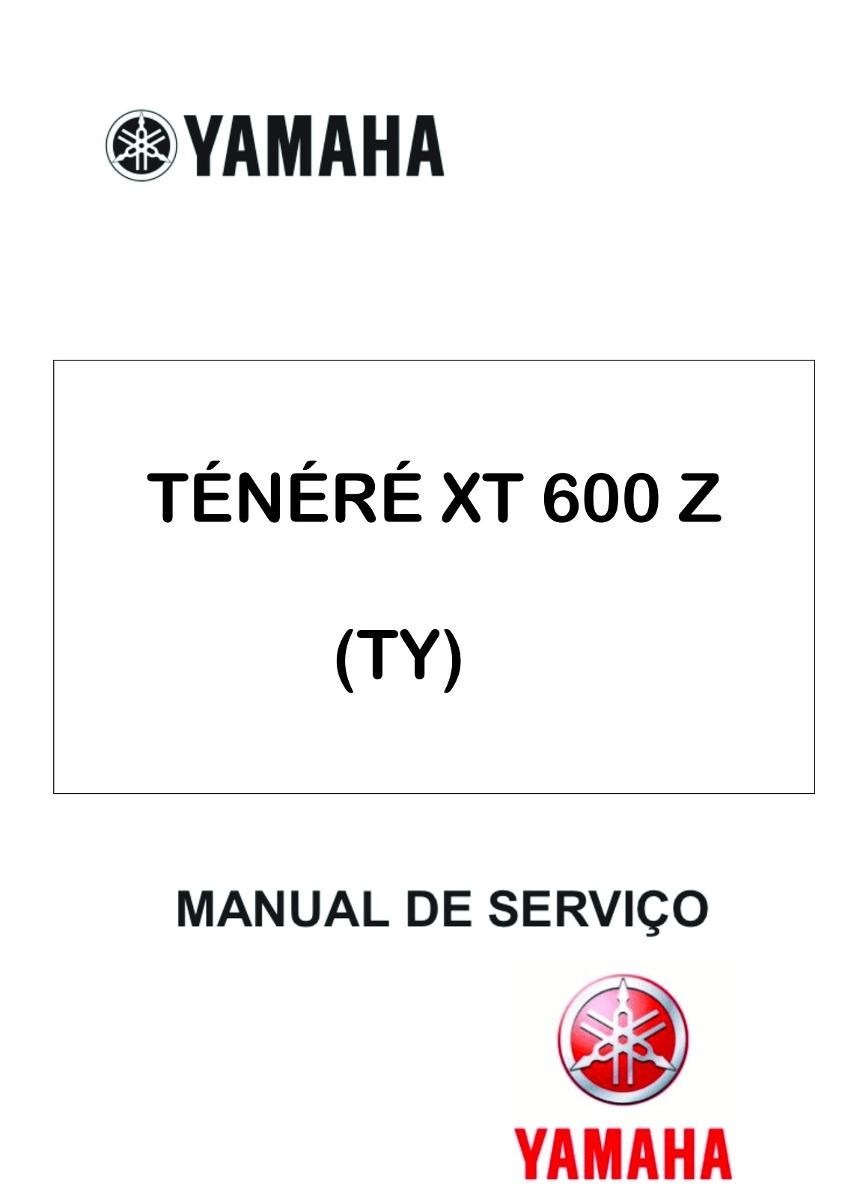 manual de serviço moto yamaha ténéré xt 600 z (ty). Carregando zoom.