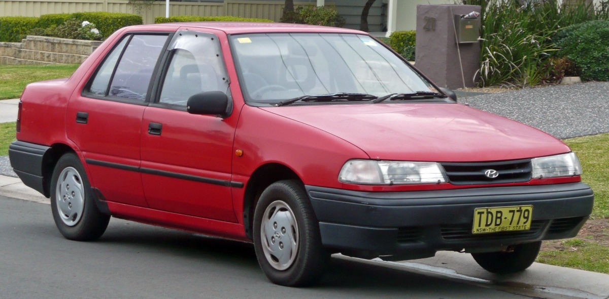 94 hyundai excel transmisión de manual