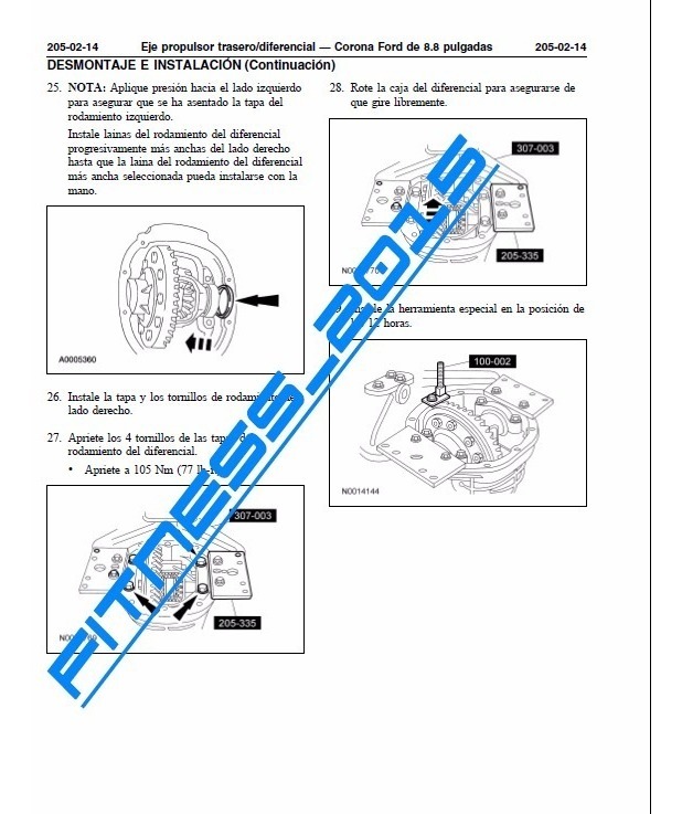 Manual De Taller Ford Explorer Eddie Bauer 2010 Español Full - Bs. 84