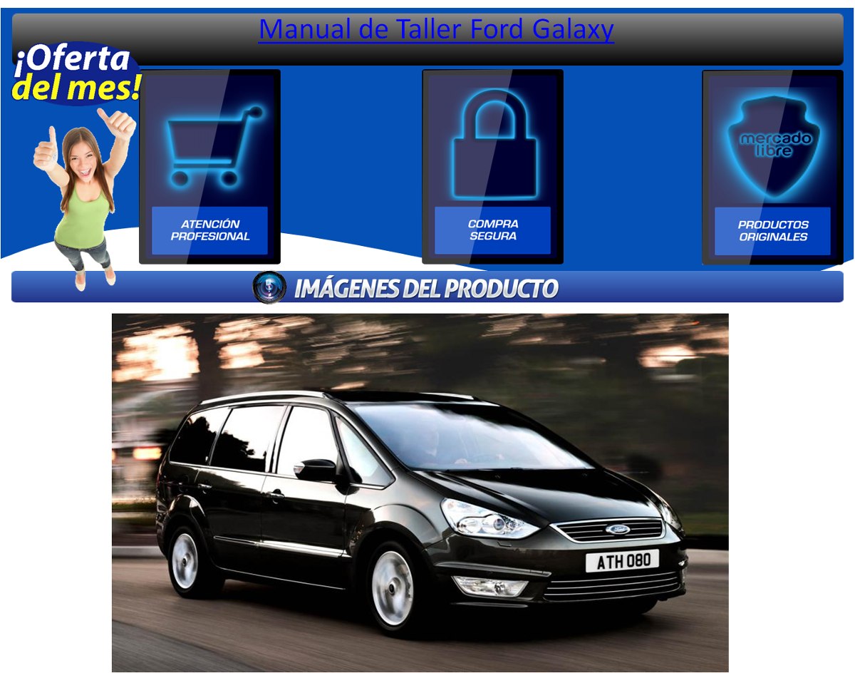 manual de taller ford galaxy. Cargando zoom.