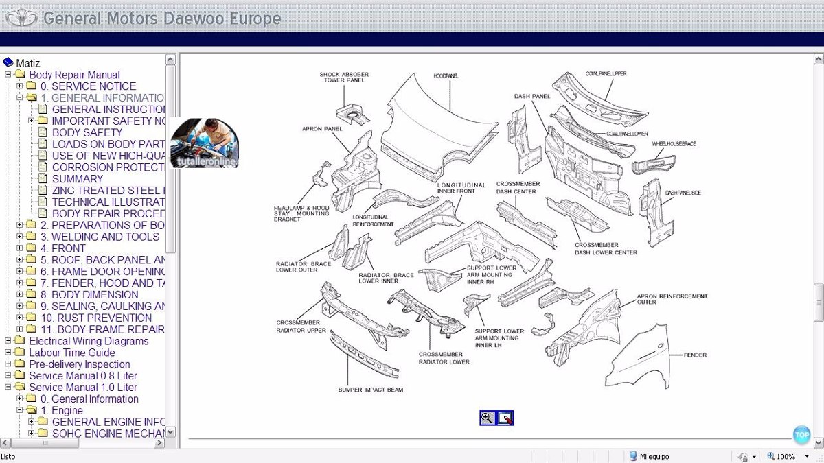 manual de taller profesional daewoo matiz 1999-2002. Cargando zoom.