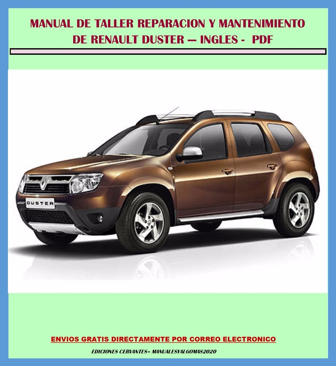 Manual De Taller Servicio Y Diagramas Renault Duster