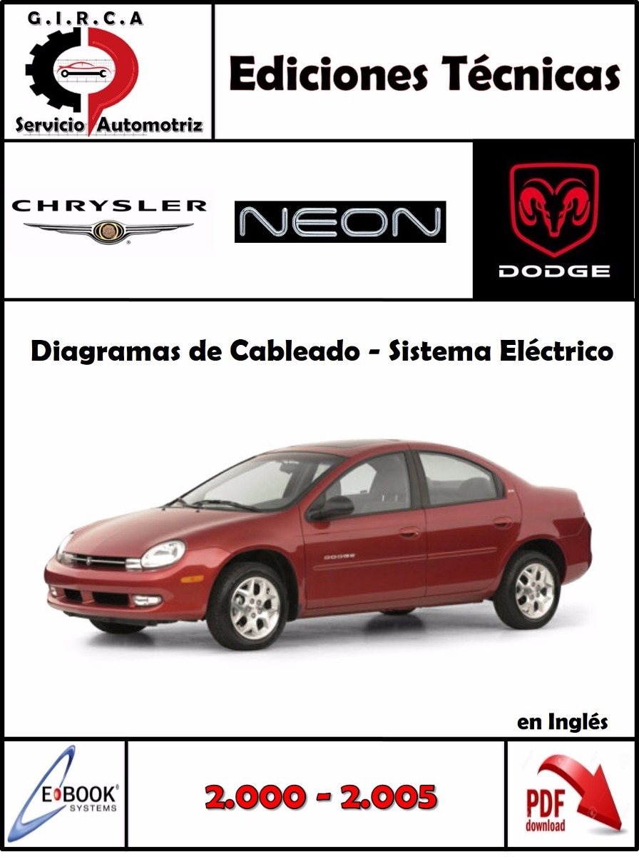 manual diagramas sistema electrico chrysler neon 2000 - 2005. Cargando zoom.
