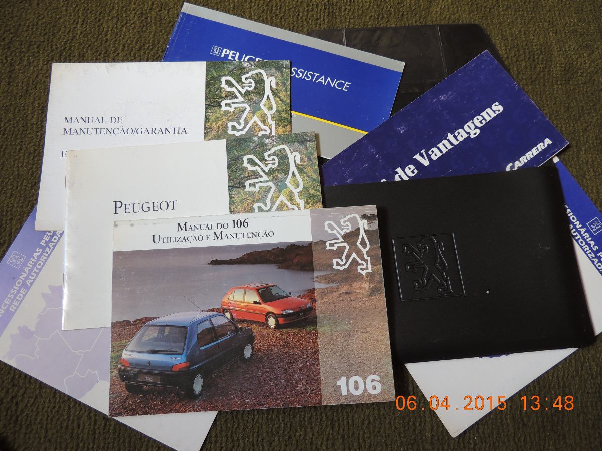 manual do proprietário peugeot 106. Carregando zoom.