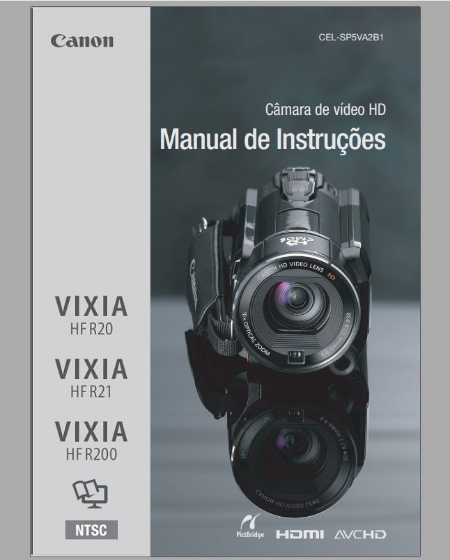 canon vixia hf r21 manual