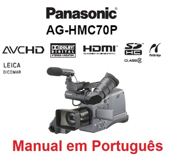 manual filmadora panasonic Manual em português da filmadora panasonic ag-hmc40 r$ 25,00 em.