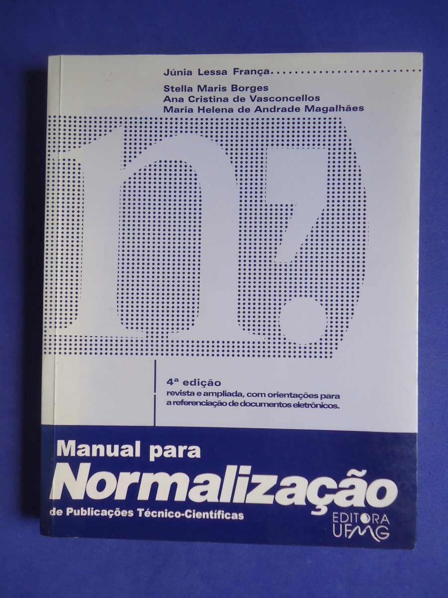 manual de normalizao junia lessa