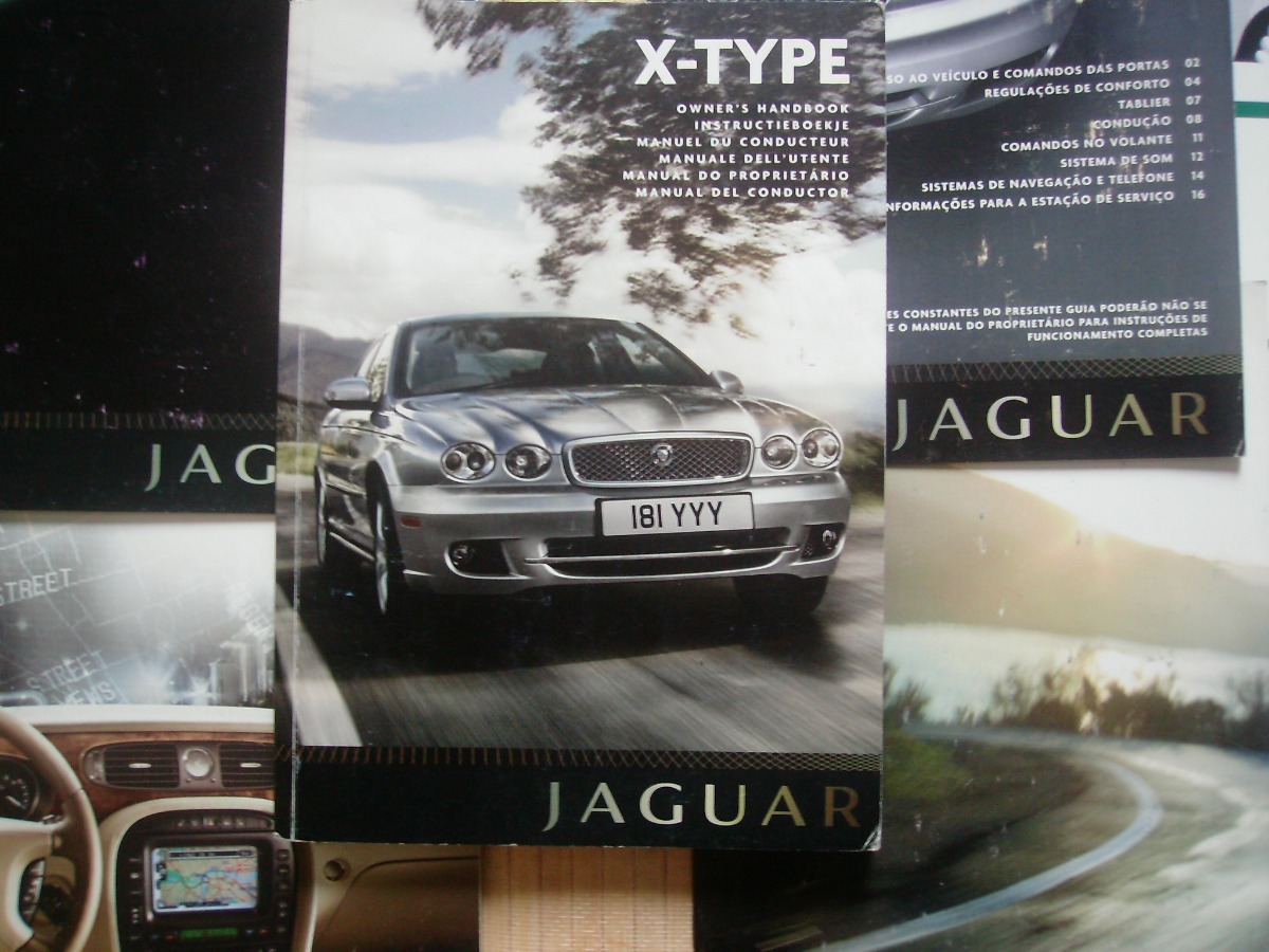MANUEL DU CONDUCTEUR JAGUAR S TYPE proprietari manuale