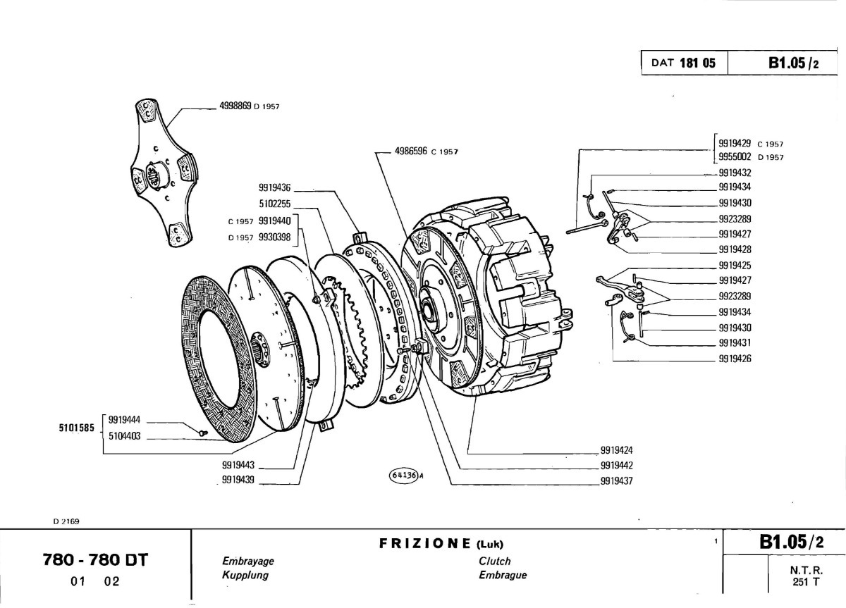 manual tractor fiat 780 dt despiece (967 páginas) en español $ 555 rh articulo