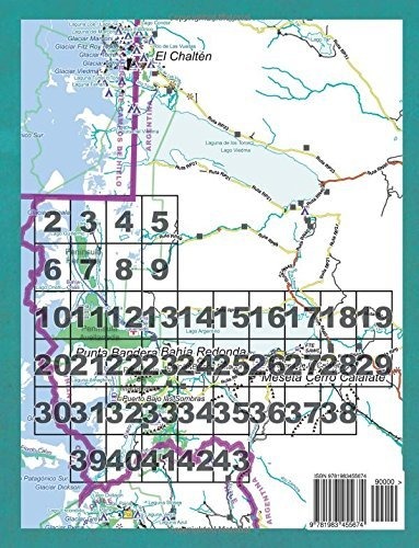 Mapa Del Parque Nacional Los Glaciares 2 Perito Moreno Y Ups 1 990 En Mercado Libre