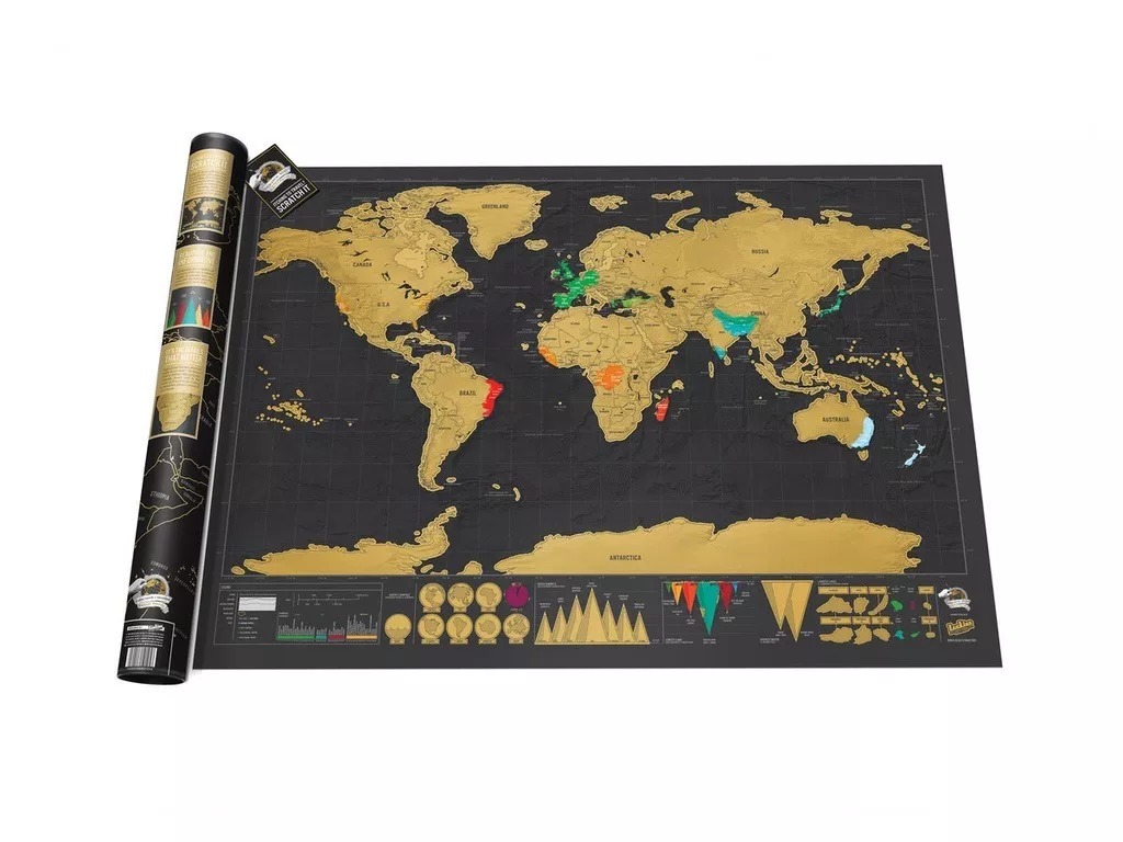 Mapa Mundi Raspar Viagens Mapa Raspadinha 80x60 Scratch ... Mapa Mundi Raspar Viagens Mapa Raspadinha 80x60 Scratch ...