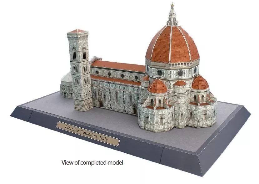 Resultado de imagen de florencia maqueta papercraft