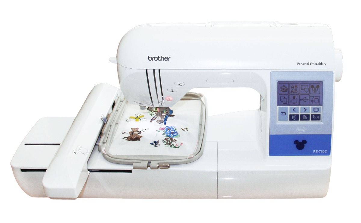 Máquina Bordadora Brother Pe780d Con 52 Diseños De Disney 3.499.