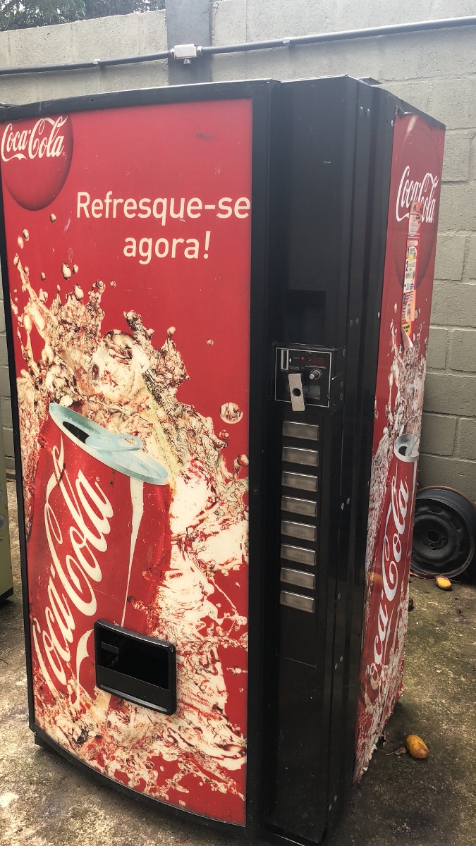 máquina coca cola vending