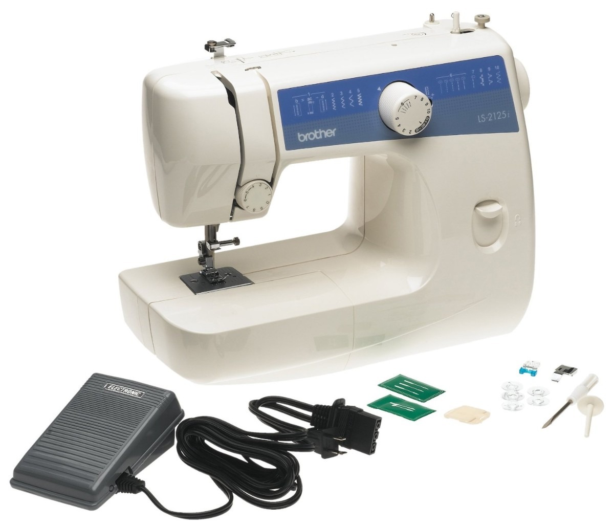 Maquina De Coser Brother Ls2125i 10 Puntadas Ojal Cocer Vv4 4,318.