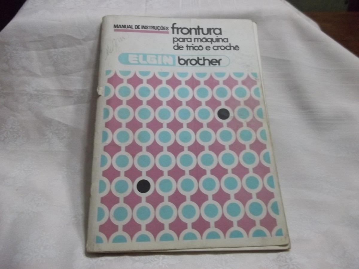 máquina elgin brother (frontura) manual de instruções. Carregando zoom.
