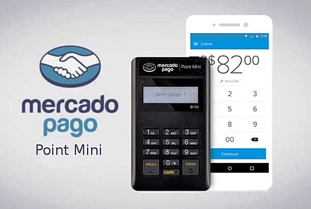 Maquininha Point Mini - A Máquina De Cartão Do Mercado Maquininha Point Mini - A Máquina De Cartão Do Mercado