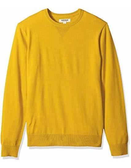 su/éter de lana de merino con cuello redondo para hombre Marca Goodthreads