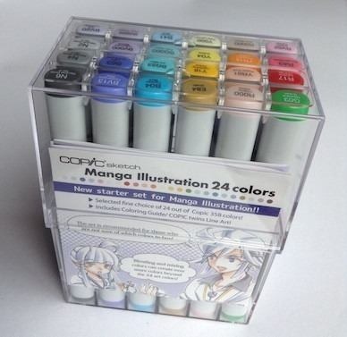 Marcadores Profesional Copic Sketch Set 24 Colores Manga 8 490