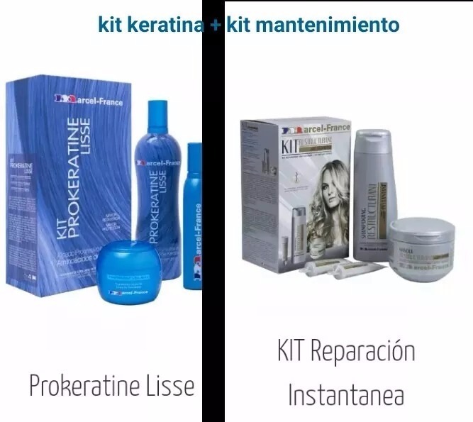 Marcel France Kit Keratina + Kit Reparacion Inst, 510