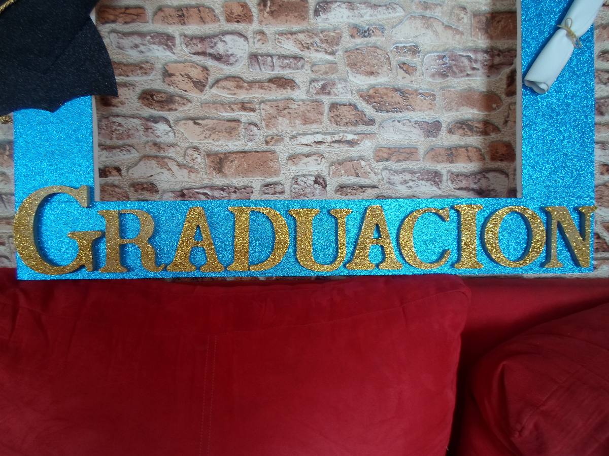 Marco Gigante Para Fotos Graduacion Escolar - $ 380.00 en Mercado Libre